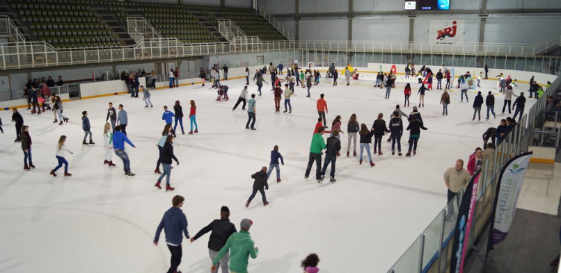 And Liège has created an ice rink…