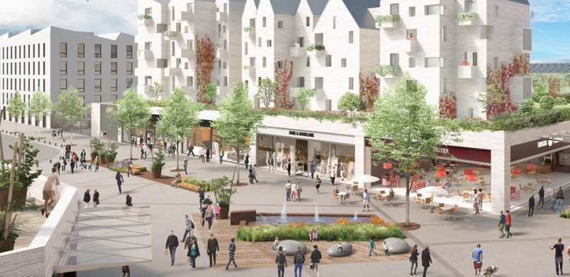 The Wilhelm & Co group is developing an entirely new neighborhood in Dieppe (France): ”Les Quais”