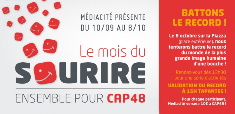 Médiacité supports CAP 48!
