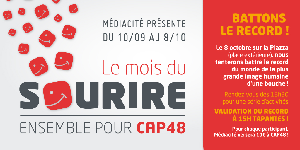 Médiacité supports CAP 48!