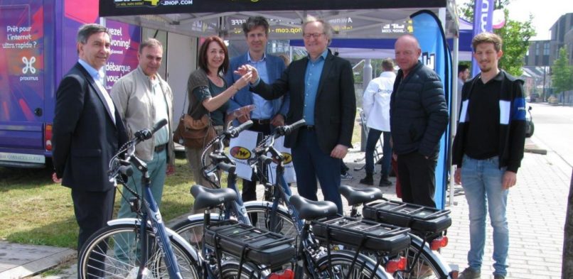 First electric bicycles in La Strada